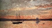 Winslow Homer Higurashi sun's Glastre Hong Kong oil on canvas